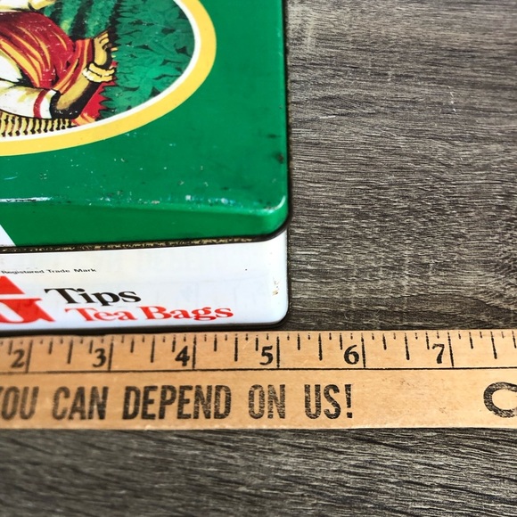 Vtg PG Tips Tea Bags Tin with Colourful Design - Picture 9 of 10